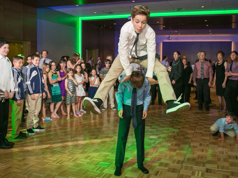 Seattle Bar Mitzvah Celebration with Games and Dancing at Meydenbauer Center, Bellevue, Washington; Bellevue Bar Mitzvah